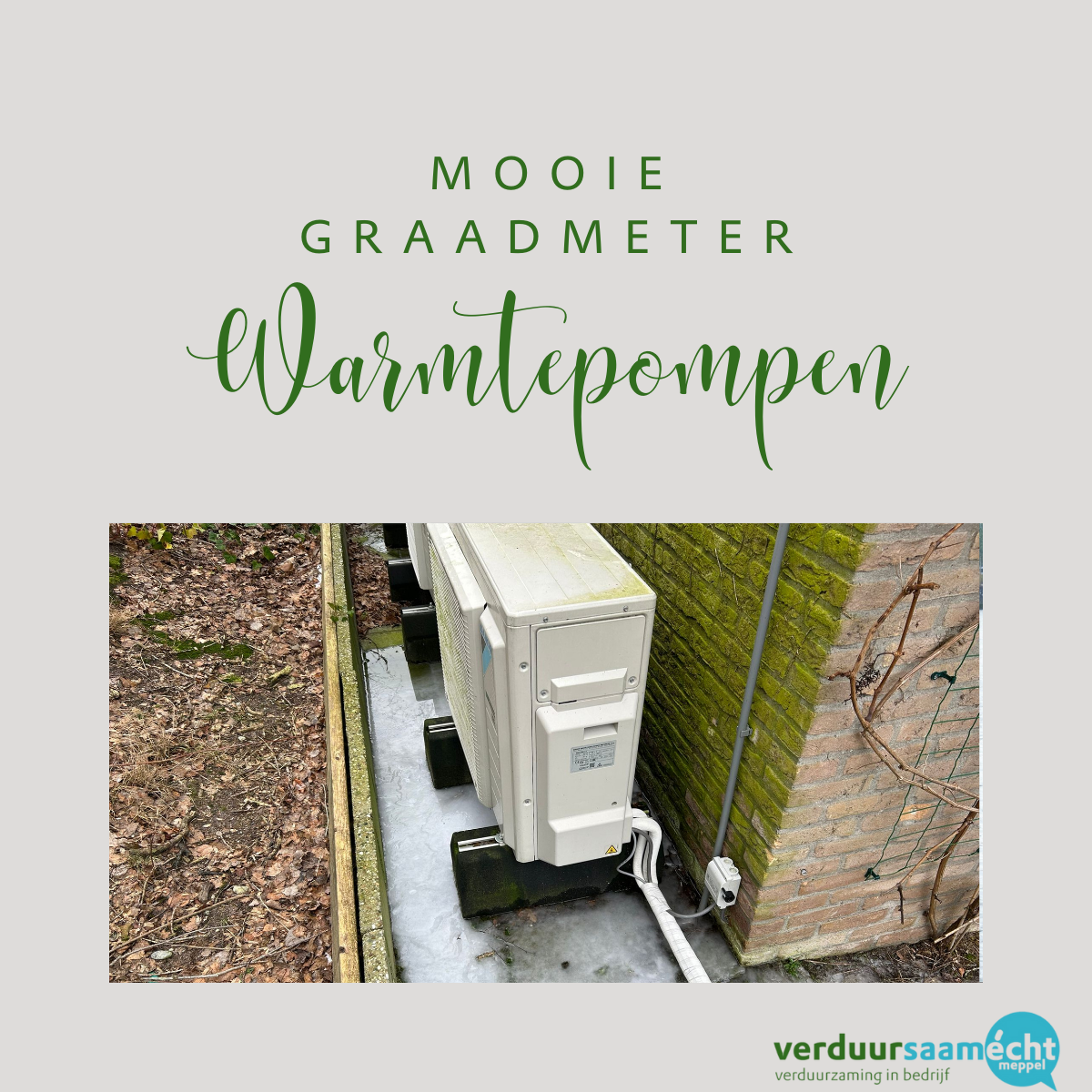 VEM: Mooie graadmeter - warmtepompen
